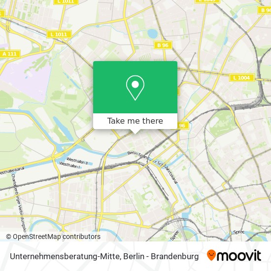 Unternehmensberatung-Mitte map