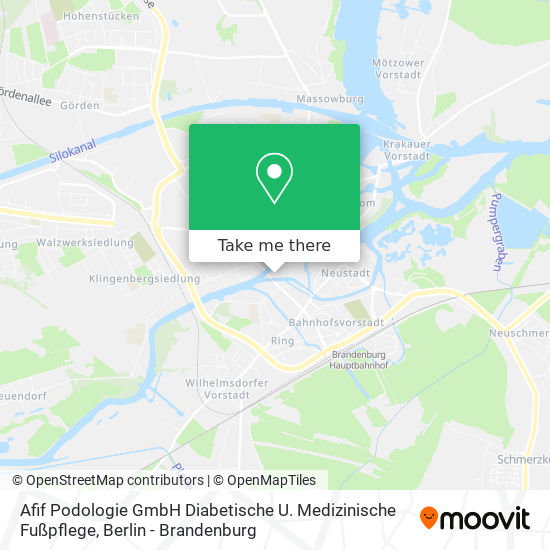 Afif Podologie GmbH Diabetische U. Medizinische Fußpflege map