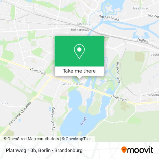 Plathweg 10b map
