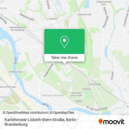 Karlshorster Lisbeth-Stern-Straße map