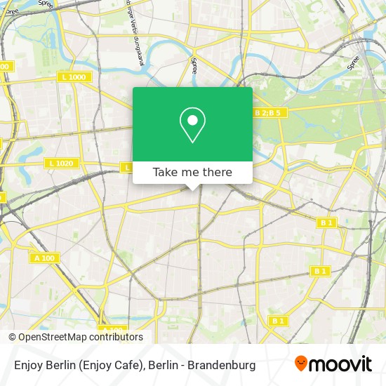 Enjoy Berlin (Enjoy Cafe) map