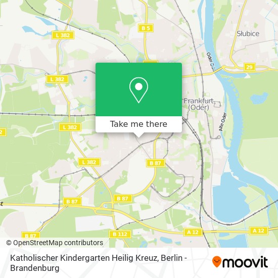 Katholischer Kindergarten Heilig Kreuz map