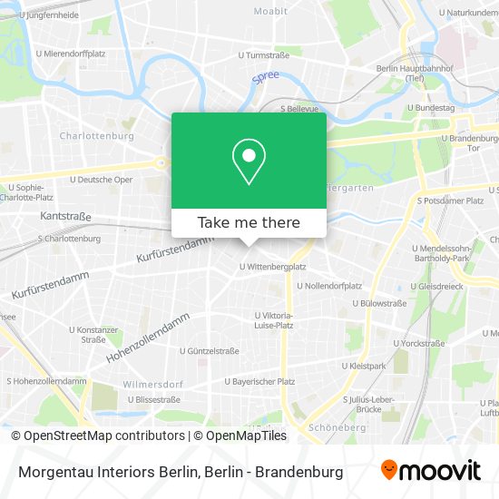 Карта Morgentau Interiors Berlin