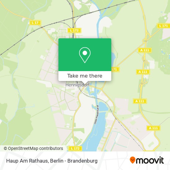 Haup Am Rathaus map