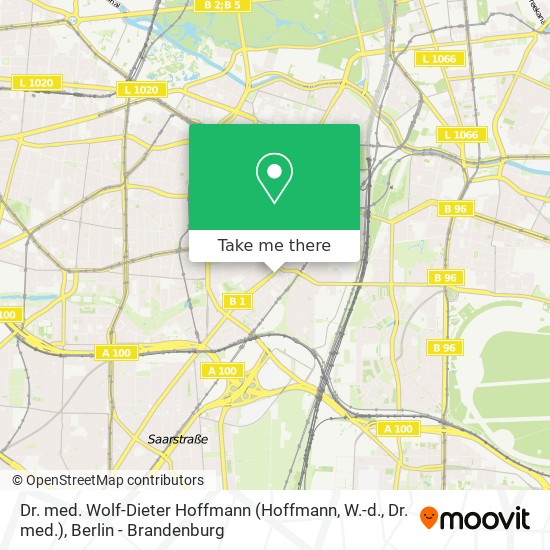 Dr. med. Wolf-Dieter Hoffmann (Hoffmann, W.-d., Dr. med.) map