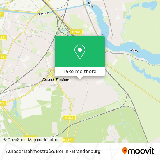 Auraser Dahmestraße map