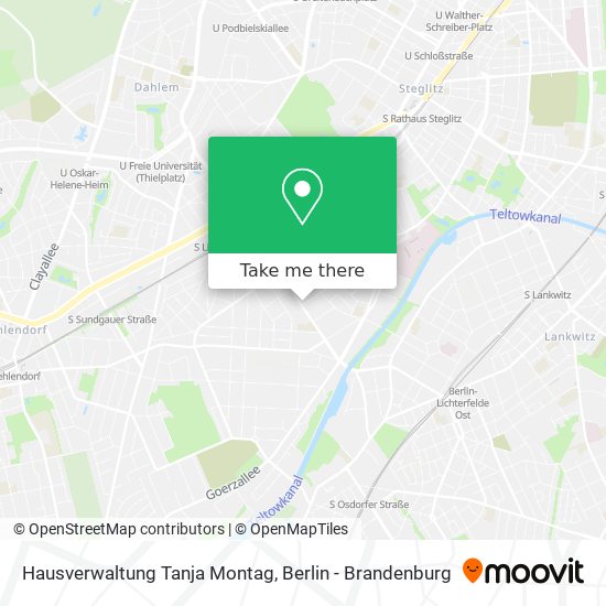 Hausverwaltung Tanja Montag map