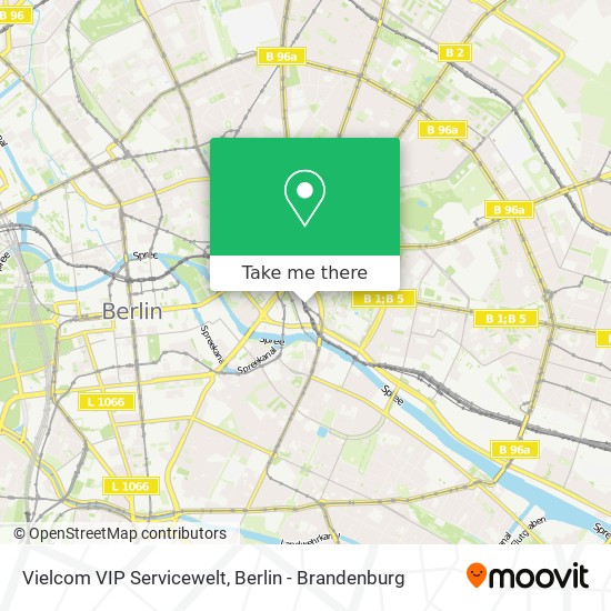 Vielcom VIP Servicewelt map