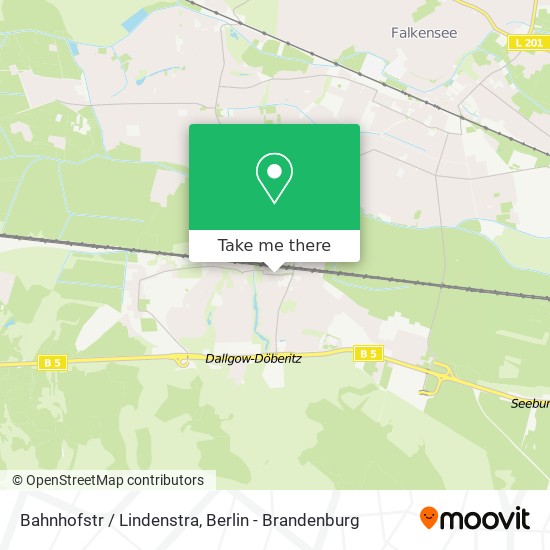 Bahnhofstr / Lindenstra map