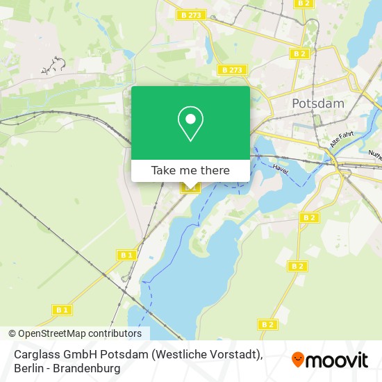 Carglass GmbH Potsdam (Westliche Vorstadt) map