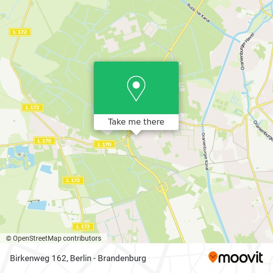 Birkenweg 162 map