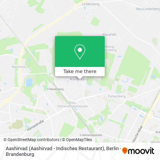 Aashirvad (Aashirvad - Indisches Restaurant) map