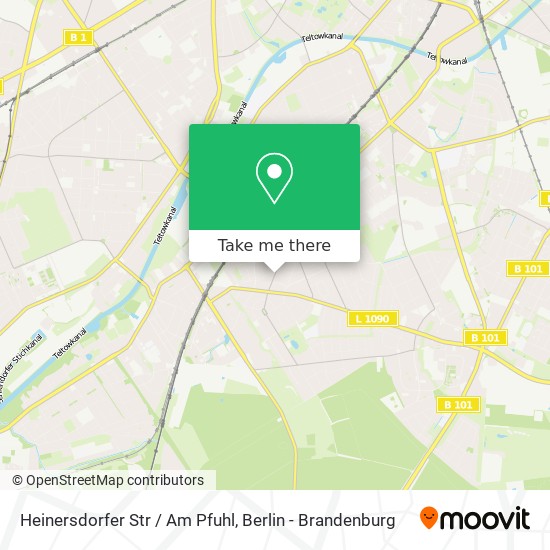 Heinersdorfer Str / Am Pfuhl map