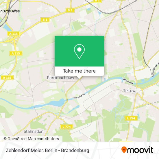 Zehlendorf Meier map