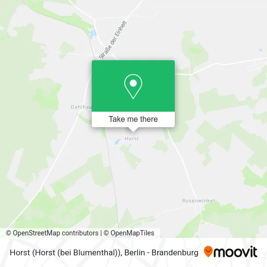 Карта Horst (Horst (bei Blumenthal))
