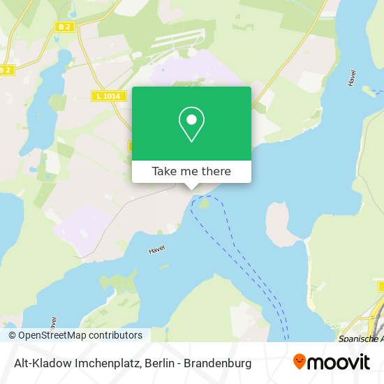 Alt-Kladow Imchenplatz map