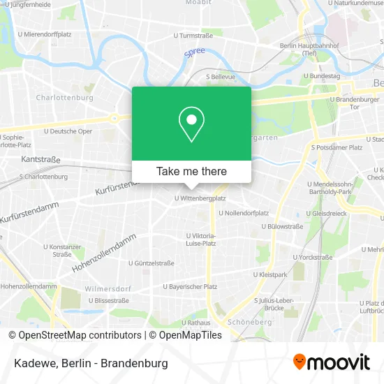Kadewe map