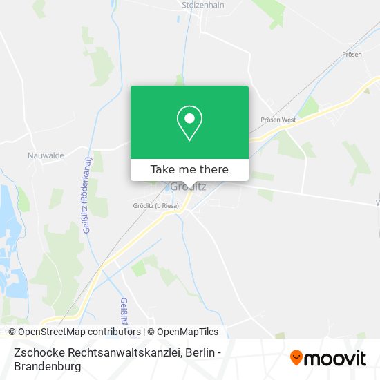 Zschocke Rechtsanwaltskanzlei map