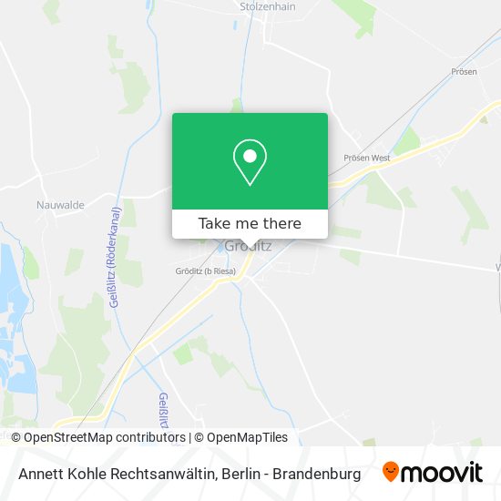 Annett Kohle Rechtsanwältin map