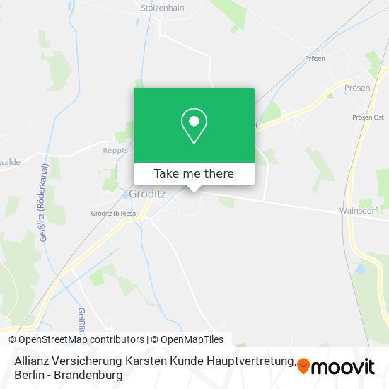 Allianz Versicherung Karsten Kunde Hauptvertretung map