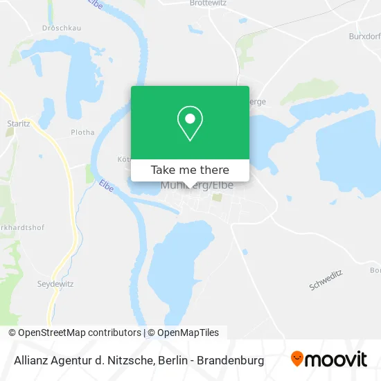 Карта Allianz Agentur d. Nitzsche