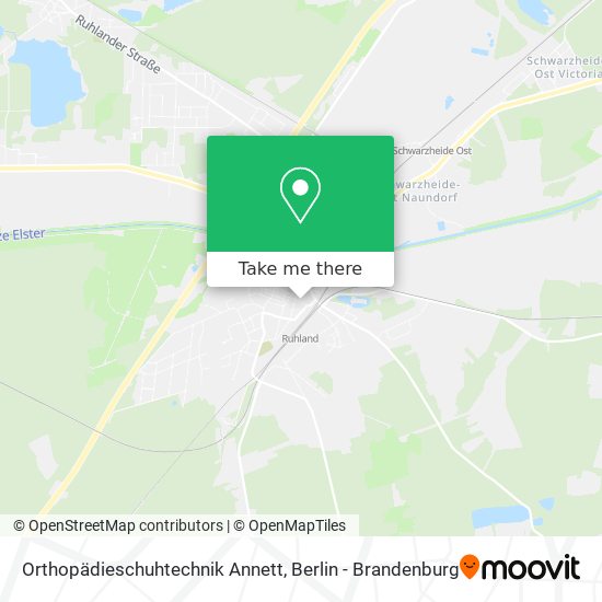 Orthopädieschuhtechnik Annett map