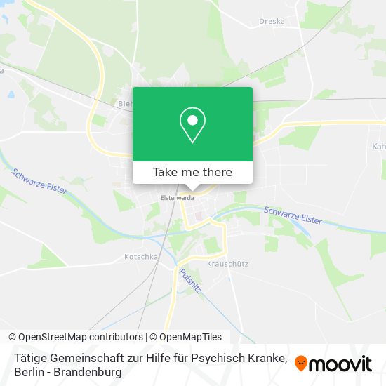 Tätige Gemeinschaft zur Hilfe für Psychisch Kranke map