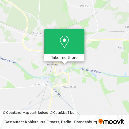 Restaurant Köhlerhütte Fitness map