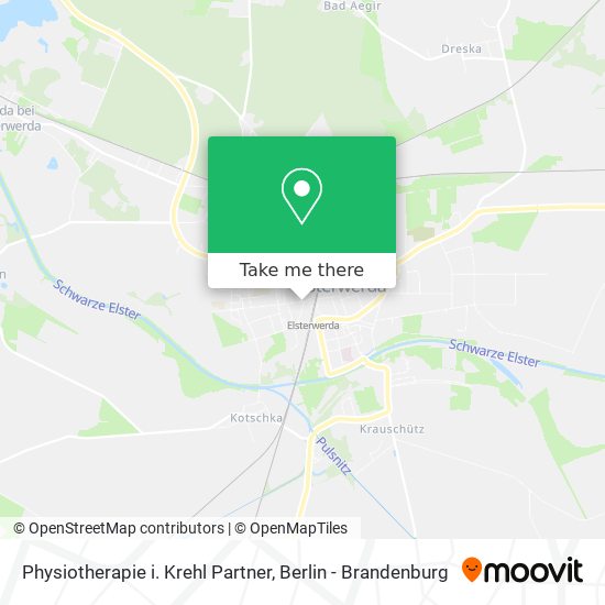 Physiotherapie i. Krehl Partner map