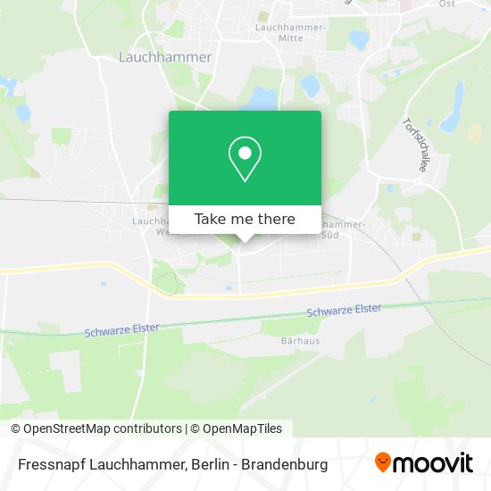 Fressnapf Lauchhammer map