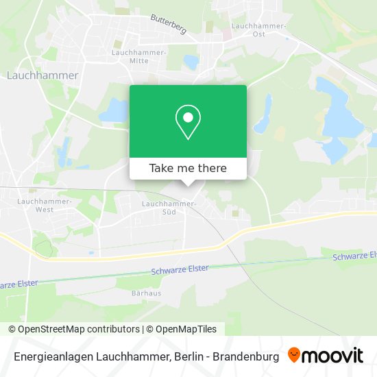 Energieanlagen Lauchhammer map