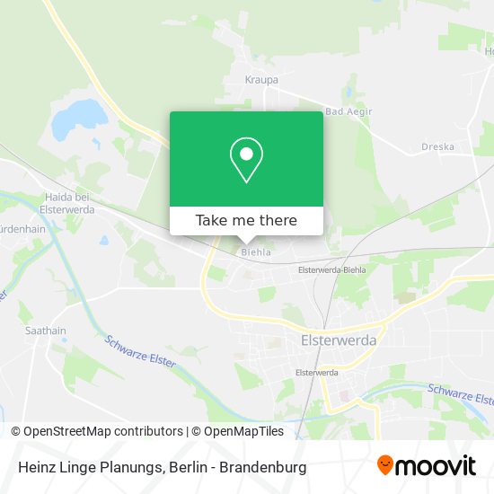 Heinz Linge Planungs map