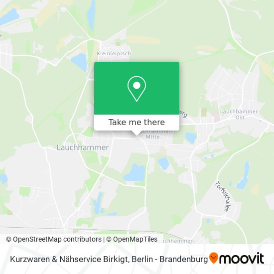 Kurzwaren & Nähservice Birkigt map