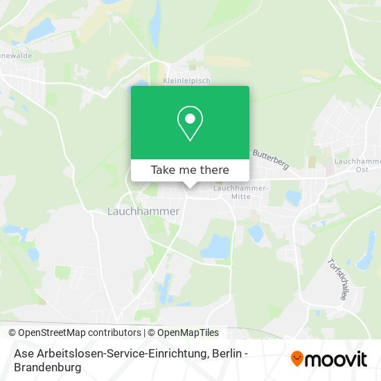 Ase Arbeitslosen-Service-Einrichtung map