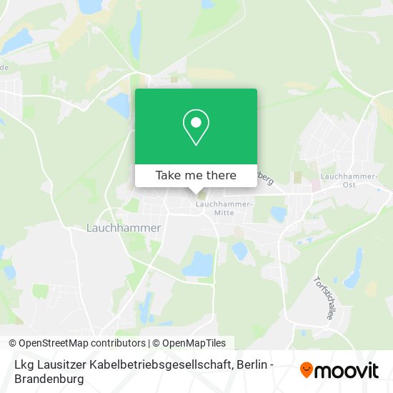 Карта Lkg Lausitzer Kabelbetriebsgesellschaft