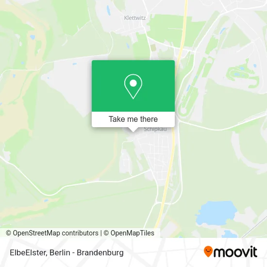 Карта ElbeElster