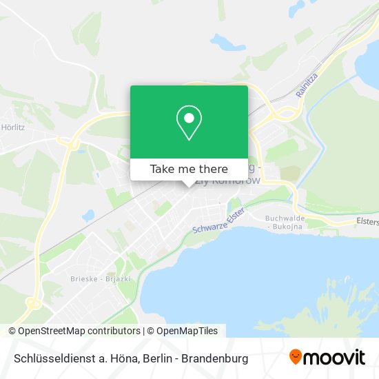 Schlüsseldienst a. Höna map