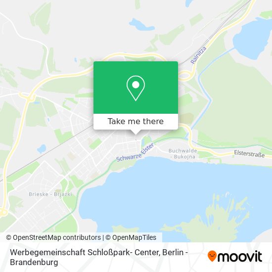 Werbegemeinschaft Schloßpark- Center map