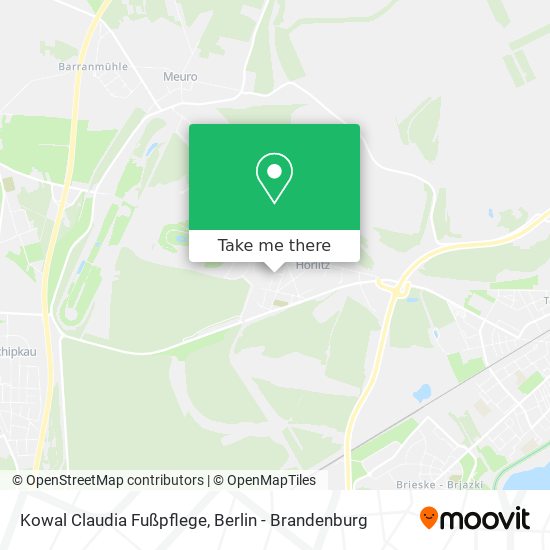 Карта Kowal Claudia Fußpflege