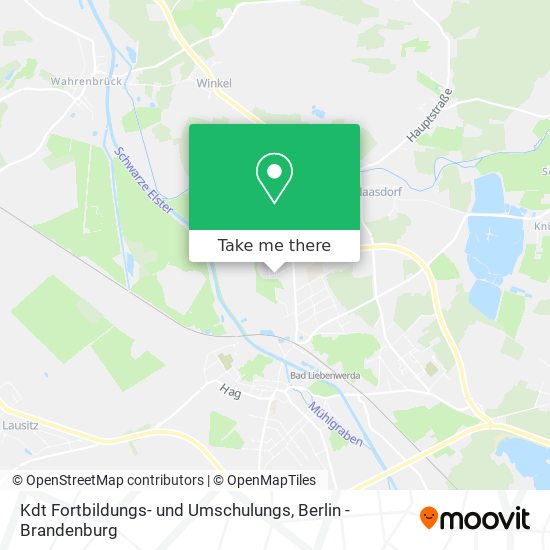 Kdt Fortbildungs- und Umschulungs map