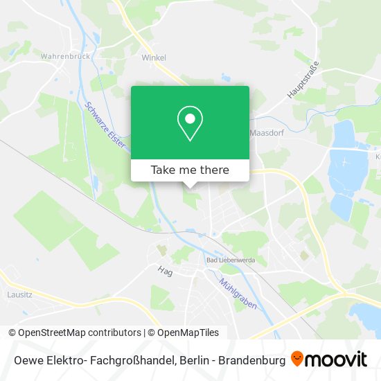 Oewe Elektro- Fachgroßhandel map