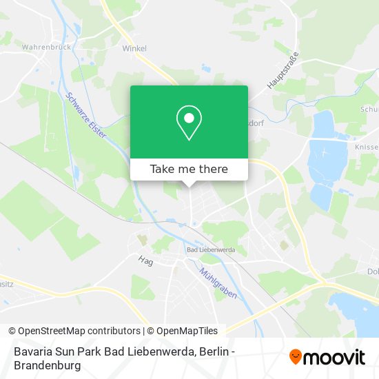 Bavaria Sun Park Bad Liebenwerda map