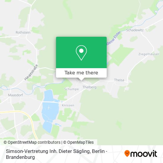 Simson-Vertretung Inh. Dieter Sägling map
