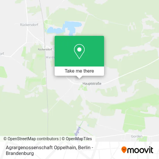 Карта Agrargenossenschaft Oppelhain
