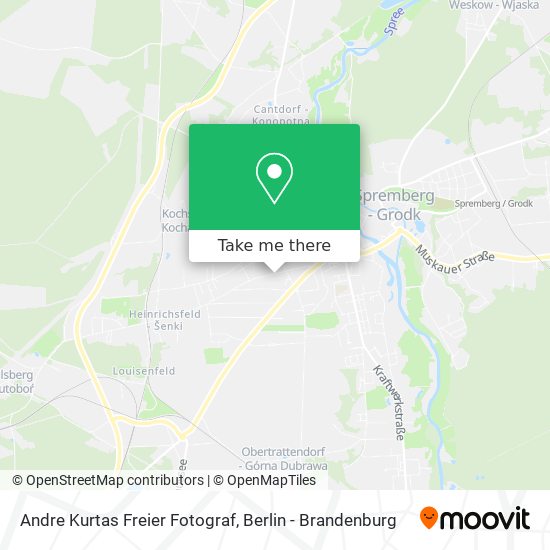 Andre Kurtas Freier Fotograf map