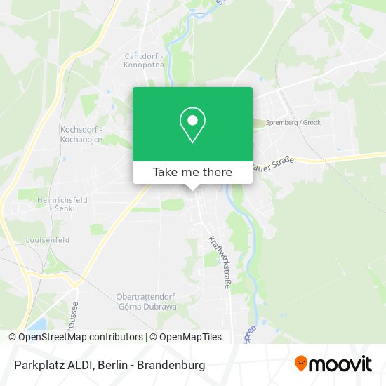 Parkplatz ALDI map