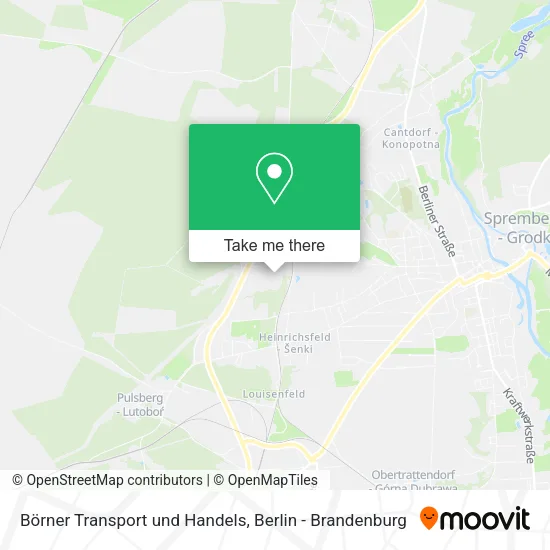 Карта Börner Transport und Handels