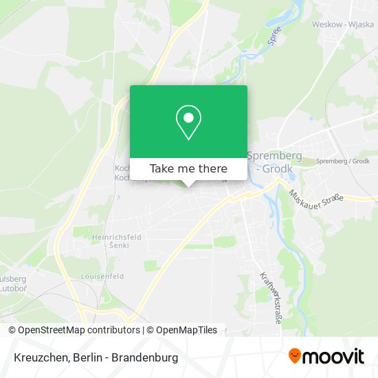 Карта Kreuzchen