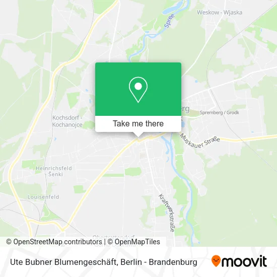Карта Ute Bubner Blumengeschäft