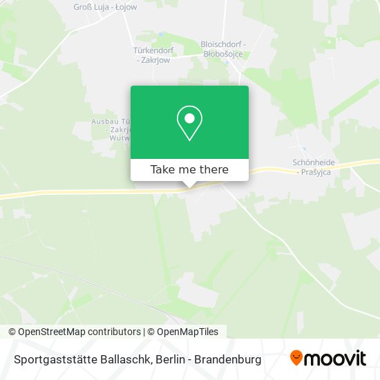 Sportgaststätte Ballaschk map